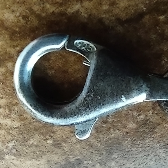 Silpada Sterling Silver/Leather Cord Bracelet - Picture 9 of 10